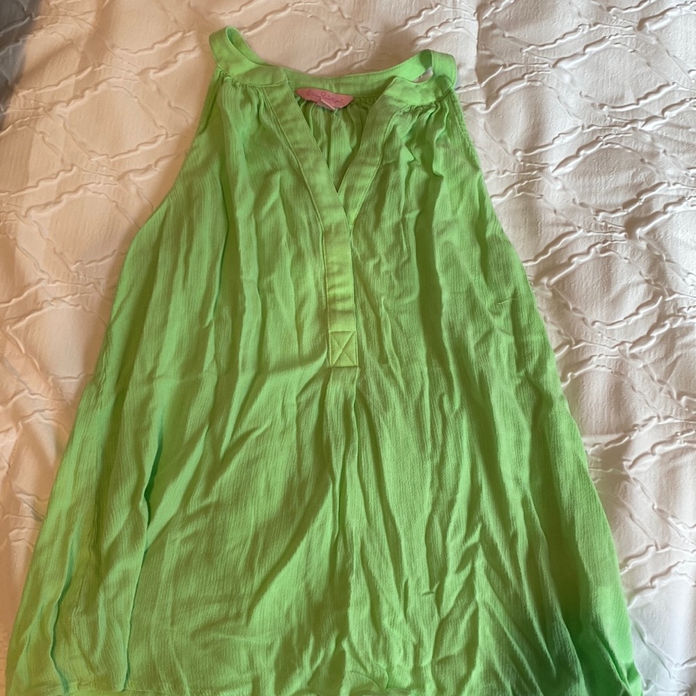 Lily Pulitzer Green Blouse